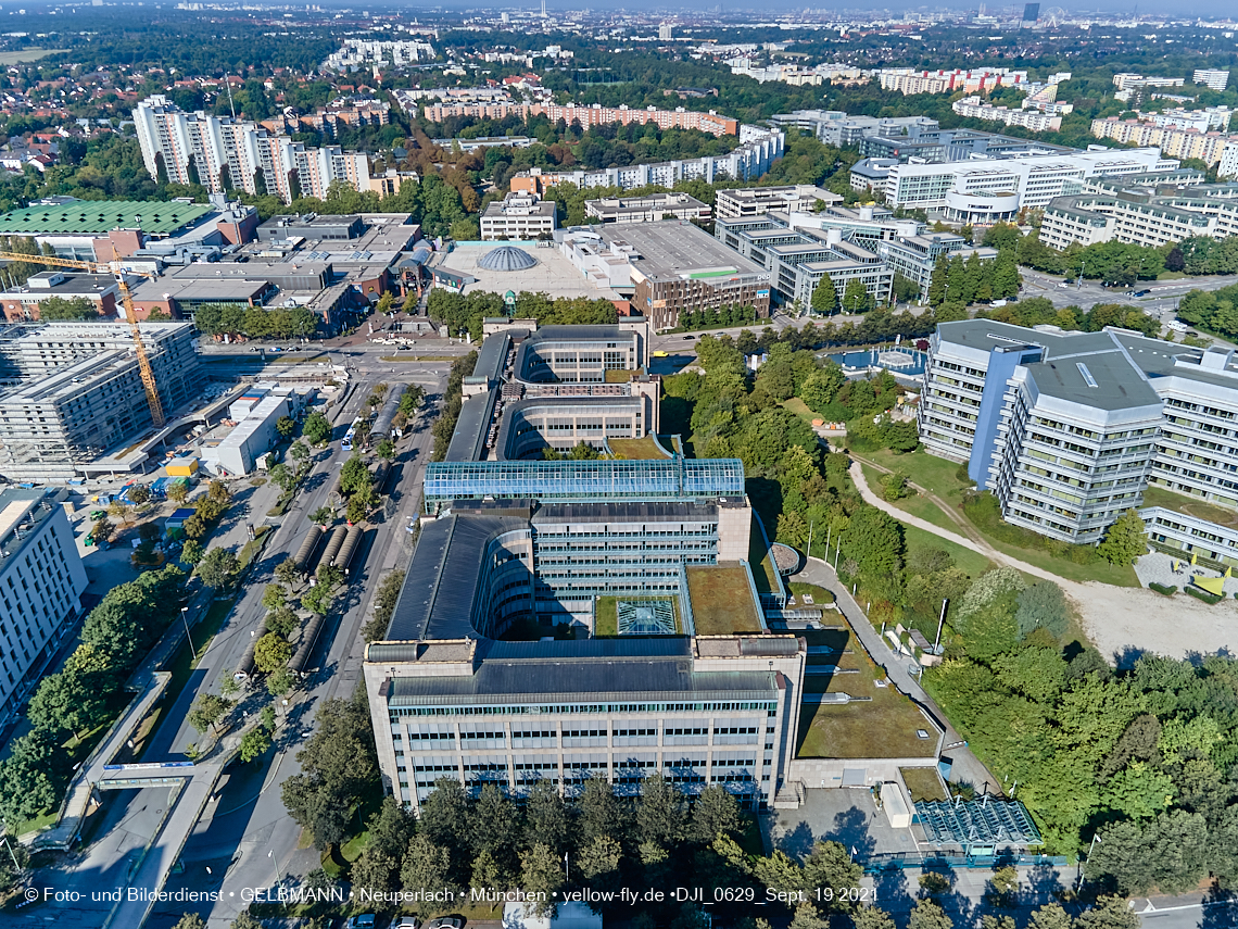 19.09.2021 - Perlach Plaza und Umgebung in Neuperlach 